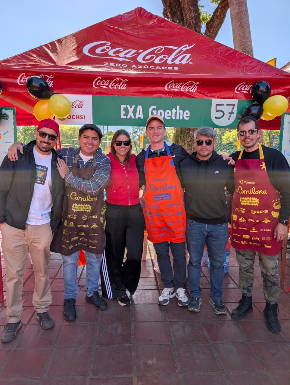 El EXA Goethe presente en la Comilona de Teletón
